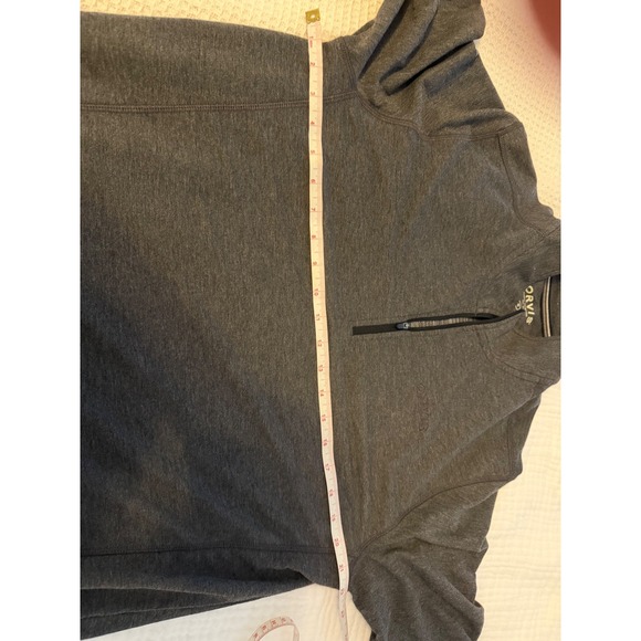 Orvis Mens Classic Collection Quarter Zip Pullover Heather Gray M midweight - Picture 7 of 7